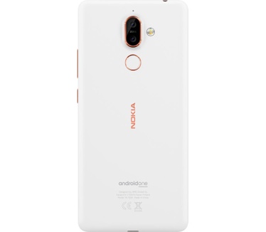 Nokia 7 Plus Wit Koper, Wit, Zwart