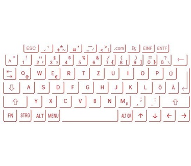 R-Go Tools Epic Laser Toetsenbord (Qwertz)