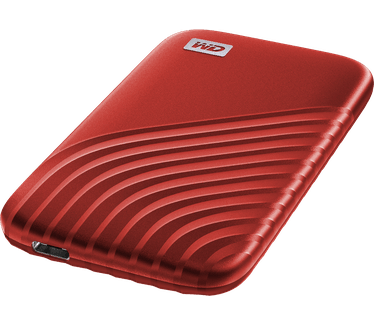 WD My Passport MYPASSPORT SSD 1TB RED 1050MB/S READ 1000MB/S WR PC/MAC