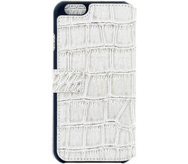 Guess Crocodile Folio Book Case - Samsung Galaxy S7 Edge - Beige Beige