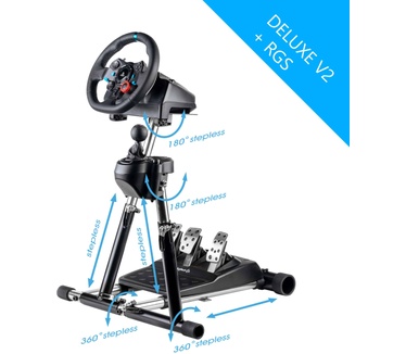 Wheel Stand Pro Deluxe V2 - Logitech G29/G920/G27/G25 + RGS houder