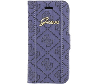 Guess Scarlett Folio Book Case Apple iPhone 5/5S - BlueBerry
