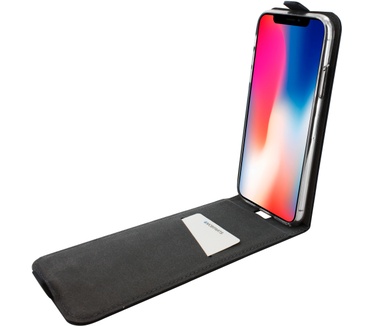 Mobiparts Premium Flip TPU Case Apple iPhone X, iPhone XS Black
