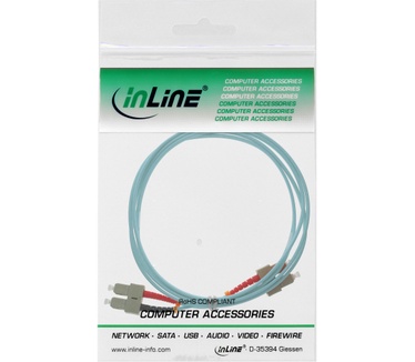 InLine SC/SC, 20 m Blauw