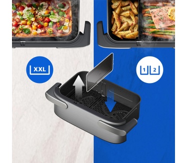 Philips Philips Airfryer 5000-serie Megabasket met Stoomfunctie