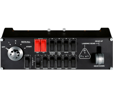 Logitech G Saitek Pro Flight Switch Panel Zwart