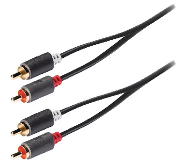 Konig 2 x RCA male/2 x RCA male, 5 m