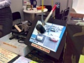 Cebit - beeldscherm-test
