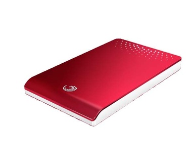 Seagate FreeAgent Go 500GB Rood