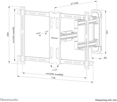 Neomounts WL40S-850BL16