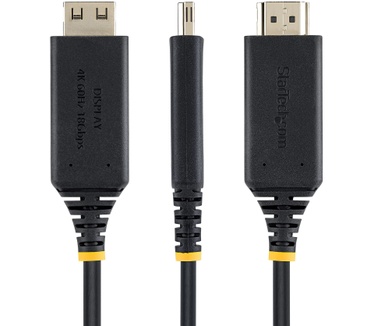 Startech.com 2m USB-C naar HDMI Adapter Kabel, HDMI Grip Connector, 4K 60Hz, Thunderbolt Compatibel, HDR, Uni-Directionele Kabel voor MacBook / Dell / HP / Lenovo