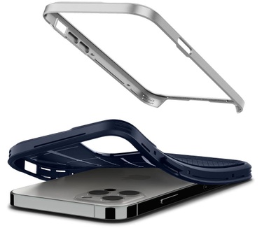 Spigen Neo Hybrid voor iPhone 12 (Pro)  Grijs