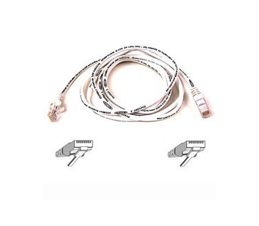 Belkin Cable patch CAT5 RJ45 snagless 3m white