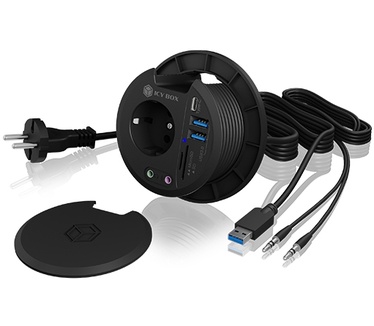 Icy Box IB-HUB1430-CR