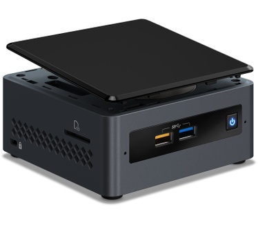 Intel NUC 7 Essential Mini PC NUC7CJYSAMN (EU-stroomstekker)