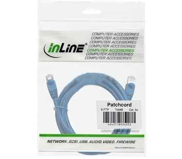 InLine 1m FTP Cat5e