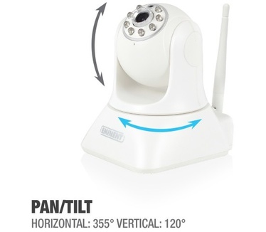 Eminent EM6330 CamLine Pro Pan/Tilt 1080p Full HD IP Camera
