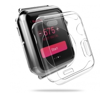 hoco slim TPU case Apple Watch (42 mm) - flexibel en duurzaam - transparant