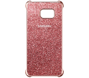 Samsung Galaxy S6 edge Plus Glitter Cover Roze