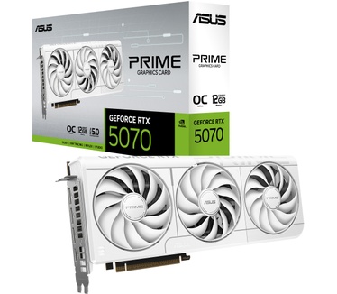 ASUS Prime GeForce RTX 5070 12GB GDDR7 White OC Edition