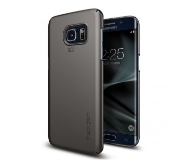 Spigen Thin Fit Samsung Galaxy S7 edge Case - 556CS20030 - Gunmetal