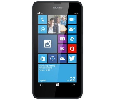 Nokia Lumia 630 Dual Sim Zwart