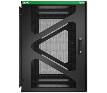 APC NetShelter WX AR118SM 18U/HE, 19inch Wandpatchkast, Geschikt voor muurbevestiging, 800MM diep, Gemonteerd