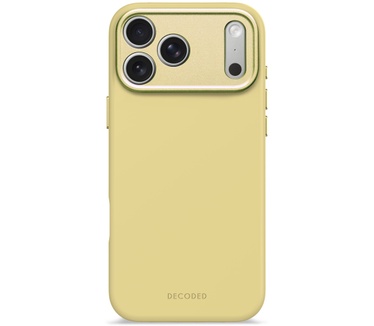 Decoded Silicone Backcover Apple iPhone 17 Pro Max Yuma Yellow