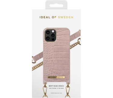 iDeal of Sweden Necklace Case (iPhone 12 Pro Max) Roze
