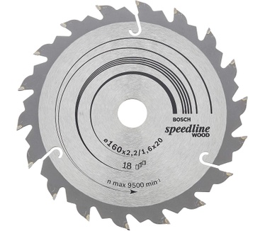 Bosch Speedline Wood cirkelzaagbladen