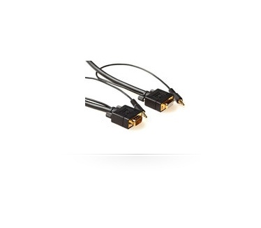 Microconnect 3m, HD15/3.5mm - HD15/3.5mm