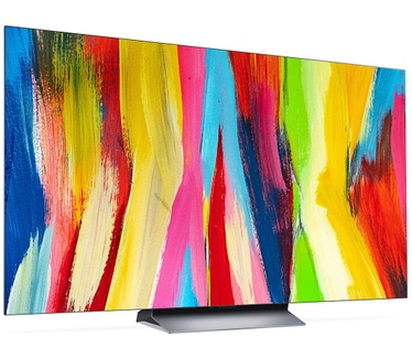 LG C2 65" (zwarte voet) Zwart