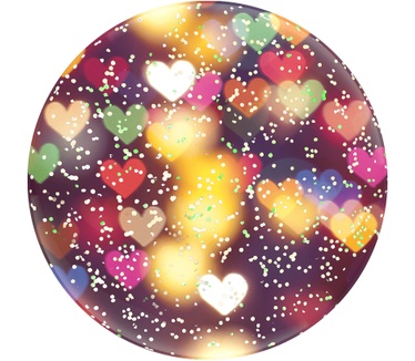 PopSockets Glitter Bokeh Hearts