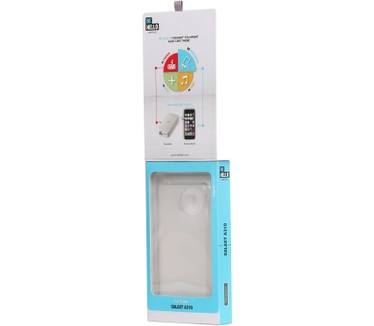 BeHello Samsung Galaxy A3 SM-A310F Gel Case transparent