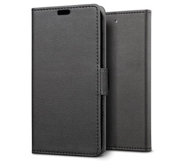 qMust Alcatel OneTouch idol 4 Wallet Case - TPU frame - Black