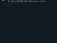 WhatsApp: foto's en video's in originele kwaliteit. Bron: WABetaInfo