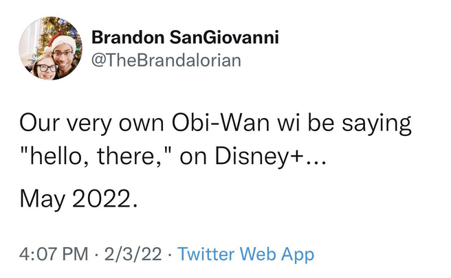 Obi-Wan televisieserie datum lek