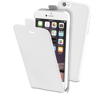 BeHello iPhone 6 / 6S 2-in-1 Flip Case White