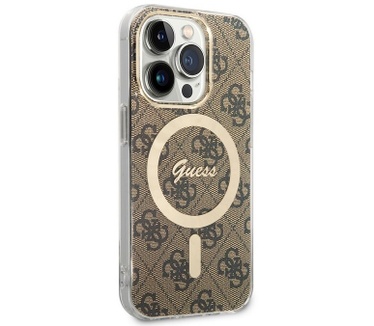 Guess 4G MagSafe Back Case Apple iPhone 14 Pro Max (6.7") - Bruin Bruin