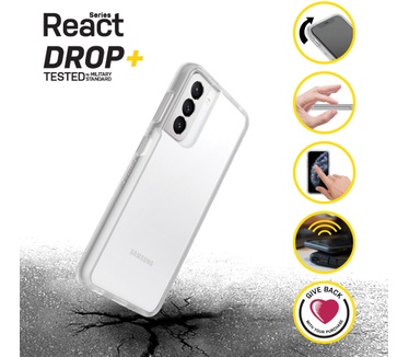 Otterbox React Series voor Samsung Galaxy S21+ 5G, transparant