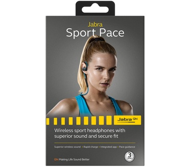 Jabra Sport Pace (Blauw, Geel, Zwart)