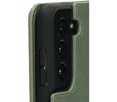 Mobiparts Classic Wallet Case Samsung Galaxy S21 Stone Green