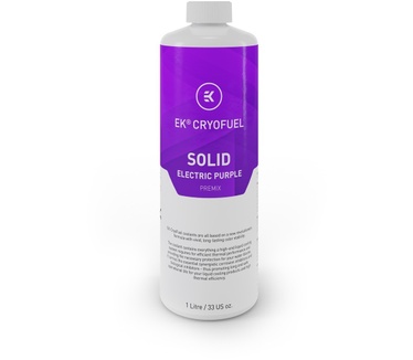 EK Water Blocks EK-CryoFuel Solid Electric Purple (Premix 1000mL)