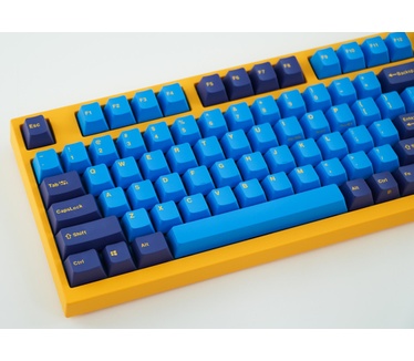 Leopold FC980M PD bl/nv, PBT Double Shot, MX brown, US lay-out