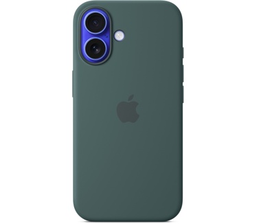 Apple Siliconenhoesje met MagSafe voor iPhone 16 - Blauwgroen