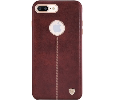Nillkin Englon Leder BackCover Apple iPhone 7 Plus (5.5") - Bruin Bruin