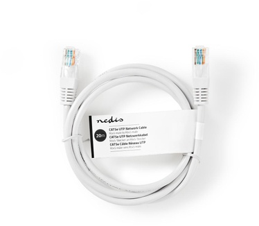 Nedis Netwerkkabel CAT5e UTP | RJ45 Male | RJ45 Male | 20,0 m | Wit Wit
