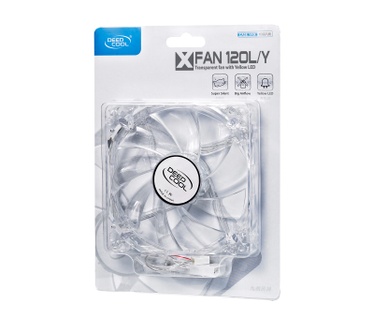 DeepCool XFAN 120MM Yellow, 120mm