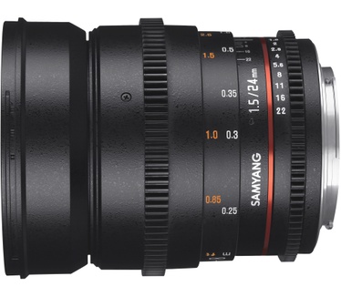 Samyang Optics 24mm T1.5 VDSLR ED AS IF UMC II (Nikon F)
