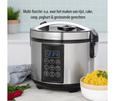 Tristar RK-6132 Digitale Rijst en Multicooker